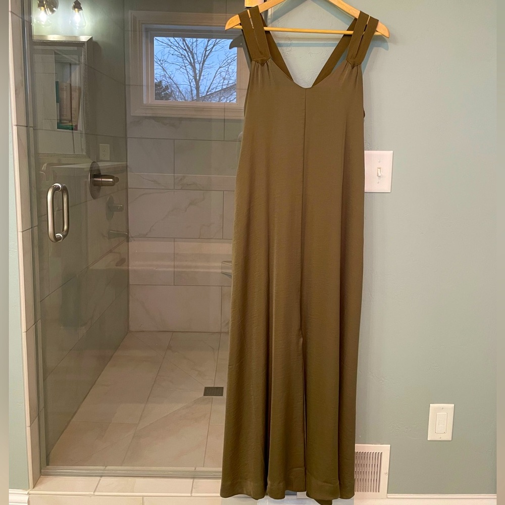 Banana Republic Olive Maxi Dress
